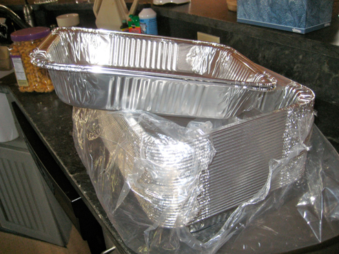 Aluminum Trays—A Lot of Them!